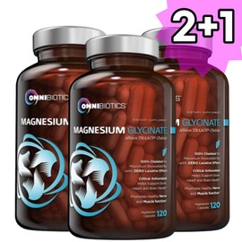 Magnesium glycinate 100 bisglycinate chelate 200mg 120 tablets 3 units, basic, 120 units / 마그네슘 글리시네이트 100 비스글리시네이트 킬레이트 200mg 120정 3개, 기본, 120개