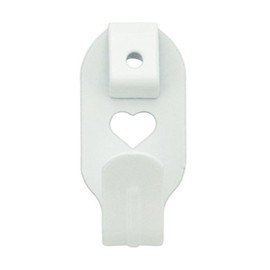 Fukuikinzokukogei Iron Frame Wall Hanging X Hook Small White 5-Piece Set 4053-W-5