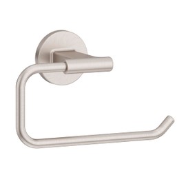 Pfister Fullerton Brushed Nickel Bathroom Towel Ring with Hidden Screws, 2-Hole Hand Towel Holder, Bathroom Hardware/Bathroom Accessories, Modern Bathroom Décor