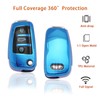 Koaudb Car Key Case Cover Fits, blue