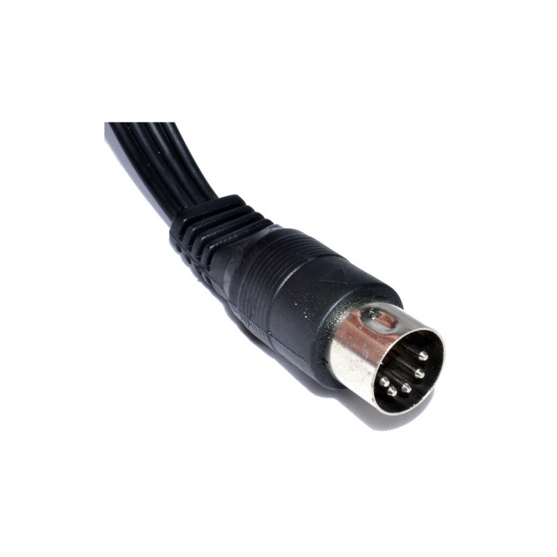 kenable 5 Pin Male Din Plug to 4 x RCA