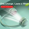 Portable Neck Fan, Fans that Blows Cold Air, Bladeless, Rechargeable