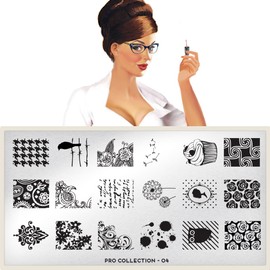 MoYou -London Nail Design The Pro Stencils 04