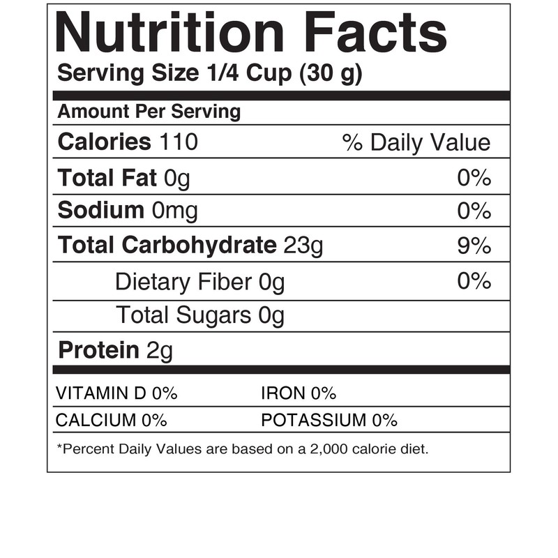 Pure Original Ingredients White Rice Flour (3 lb) Unbleached &