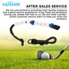 MUXSAM 1 Piece Golf Beads Score Counter with Clip (Blue),