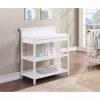 Suite Bebe Universal Traditional Wood Changing Table in White