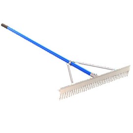 Bon Tool 14-673 Landscape Rake-Pro 36"-72" Alum Handle