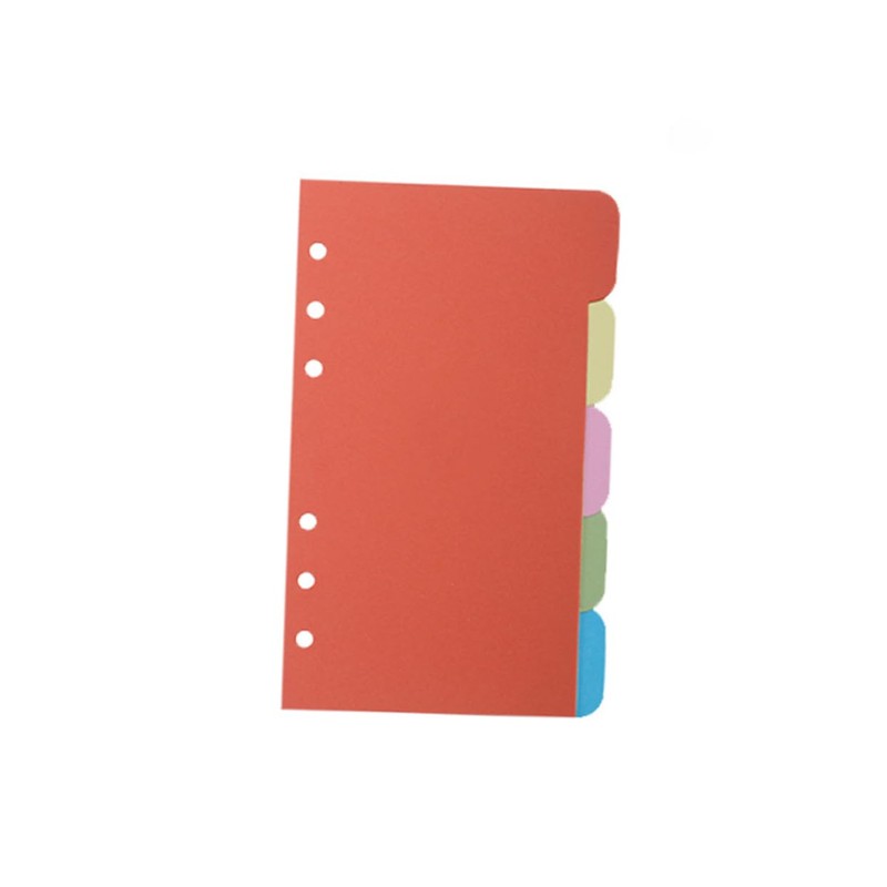 Operitacx Pack of 12 Notebook Refill Tabs Refill for Spiral