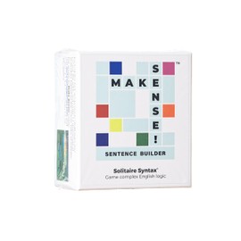 Solitaire Syntax - Play Against The Odds to Reinforce English Logic - Four Distinct Decks & Countless Unpredictable Sentences for Entertaining Self-Study