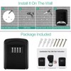 4-Digit Combination Key Lock Box for Outdoor Key Storage –