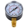 Manómetro Mecánico BSPT de 1/8 Pulgadas, Manómetro de Agua de