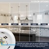 LUXRITE 6 Inch LED Disk Lights, Dimmable Flush Mount Ceiling