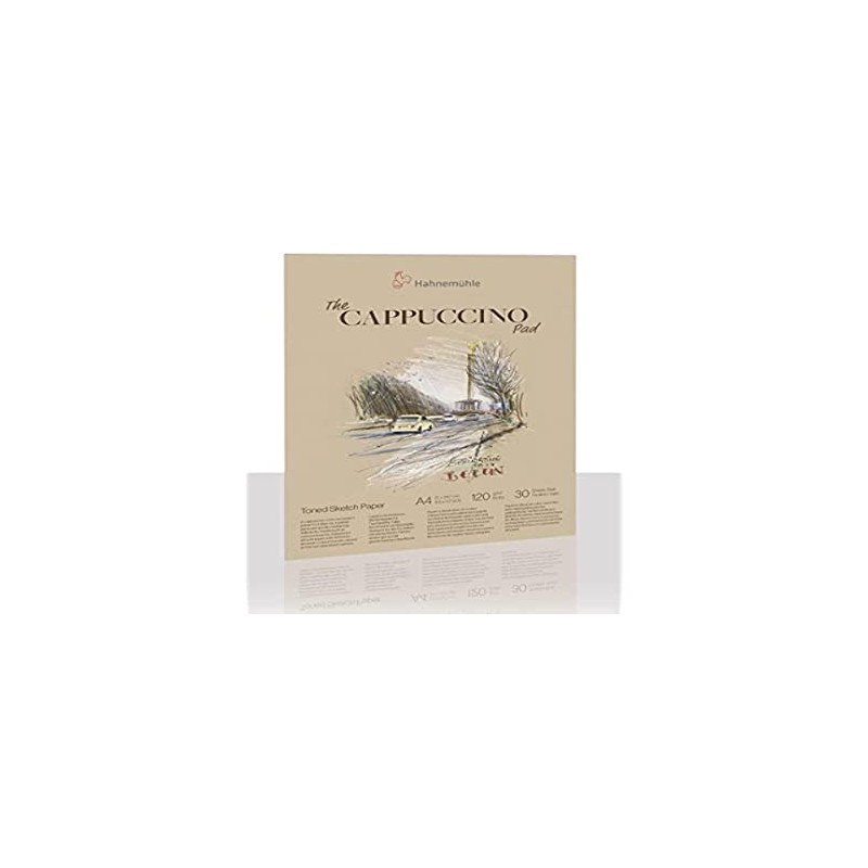 Hahnemühle The Cappuccino Pad, 120g/m², 30 Sheets/60 Pages, Sketch Paper,