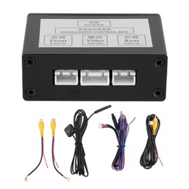 Smart Car Parking Camera Converter Front Rear View Video Switch Channel Control Box Adapter