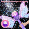 Bombble Butterfly Bubble Wand for Kids Automatic Bubble Machine with