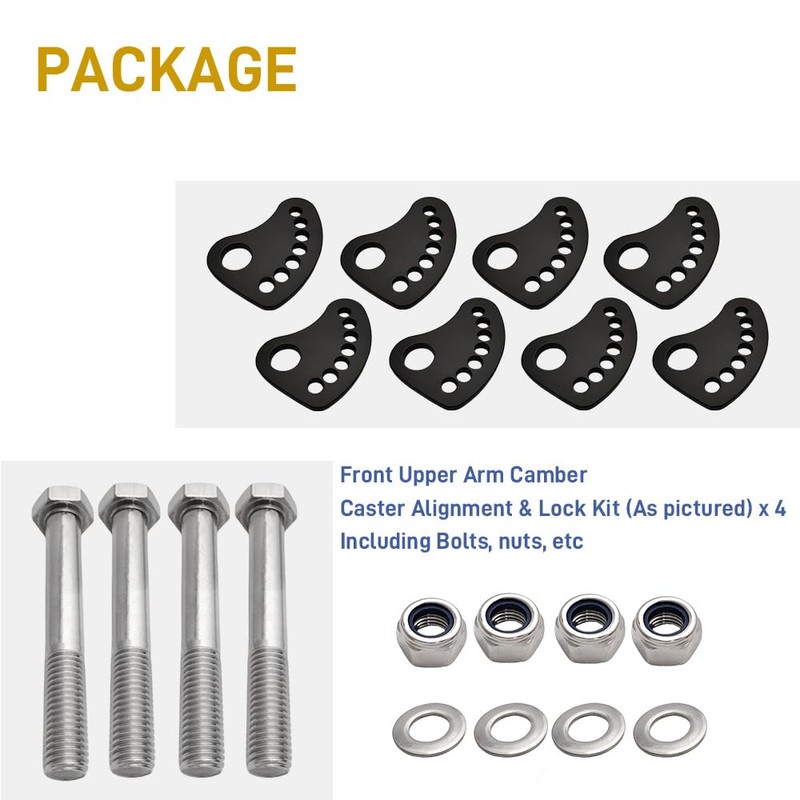 Camber Lock Alignment Fix & Upper Arm Cam Bolt 304