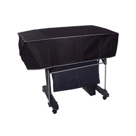 The Perfect Dust Cover, Black Nylon SHORT Cover for HP DesignJet T630 Large Format Wireless Plotter 24-IN Printer, Anti Static, Waterproof Cover by The Perfect Dust Cover LLC
