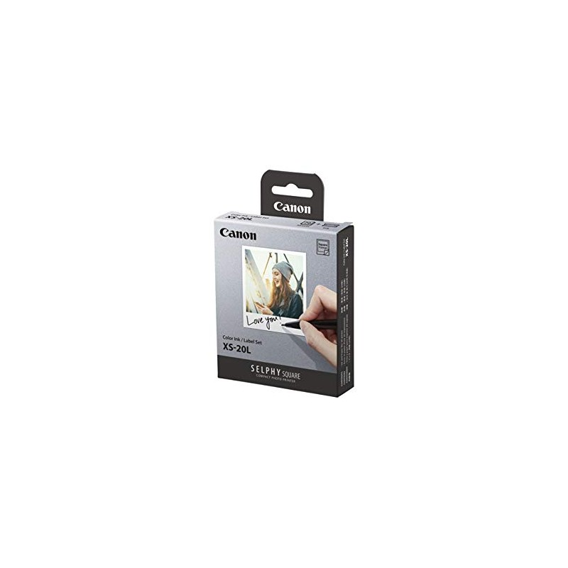 Canon XS-20L 2.7" x 2.7" Square Photo Paper for QX10