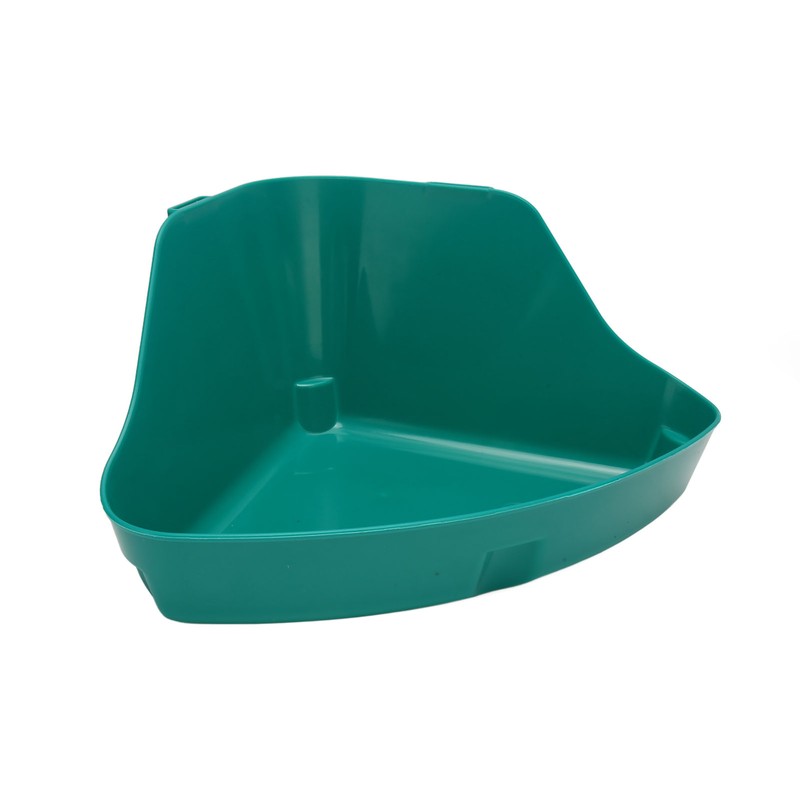 Small Animal Litter Box Fanshaped Rabbit Corner Toilet Box Potty
