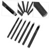 WOONEKY 6pcs Leather Belt Hole Puncher Heat Treated Punch Tool