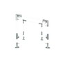 Single Sided Slope Canopy Lean-to Awning Sloping Carport Fittings for