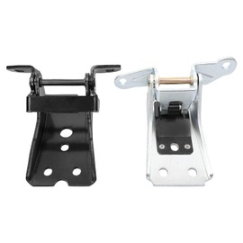 ATRACYPART 1 par de bisagras de puerta superior inferior izquierda derecha - Compatible con Ford 1980-1996 Bronco F150 F250 F350, apto para Fairmont/Thunderbird/Granada - Bisagras para puertas de