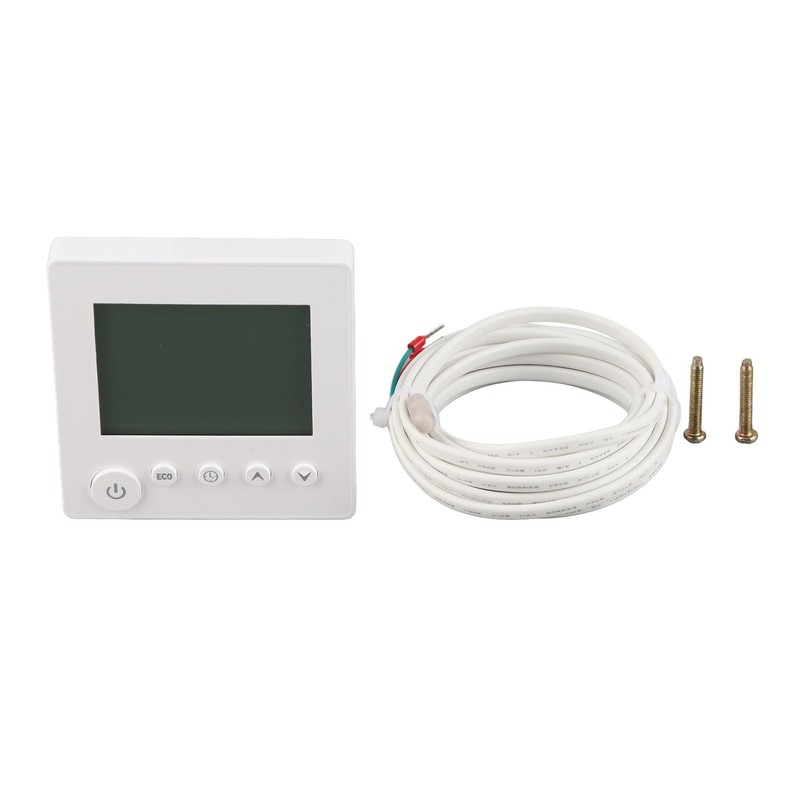 Smart Thermostat with LCD Display, 16A Keypad Temperature Controller for