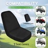 YONQIFON UTV Hisun Seat Covers 1680D Waterproof Compatible with Hisun