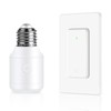 Cruxer Remote Control Light Bulb Socket, E26 E27 Bulbs Base