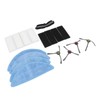 Sweeper Main Side Brush with Filter and Mopping Cloths Robot