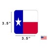 Texas State Flag Drink Coaster Set Gift For A Texan
