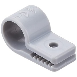 Mirai Industry KTK-D13G Alliguchi Saddle, Compatible Diameter, 0.3 - 0.5 inches (8 - 13 mm), Gray, Price of 50 Pieces