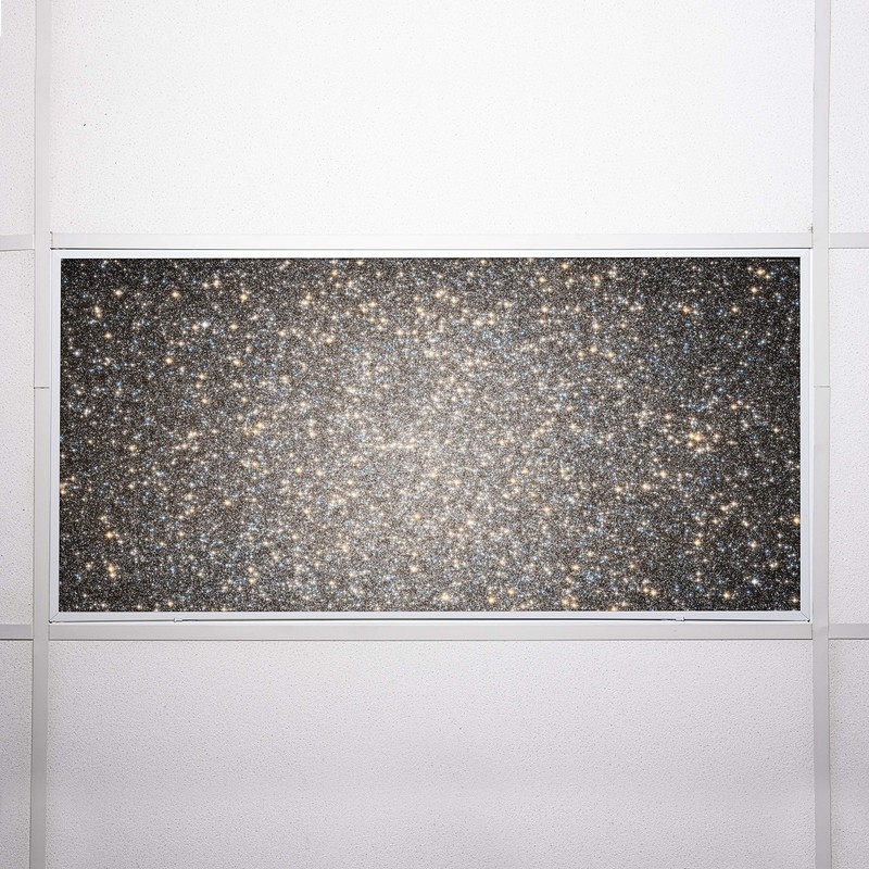 Fluorescent Light Cover for Classroom Ceiling Lights - Premium Backlit