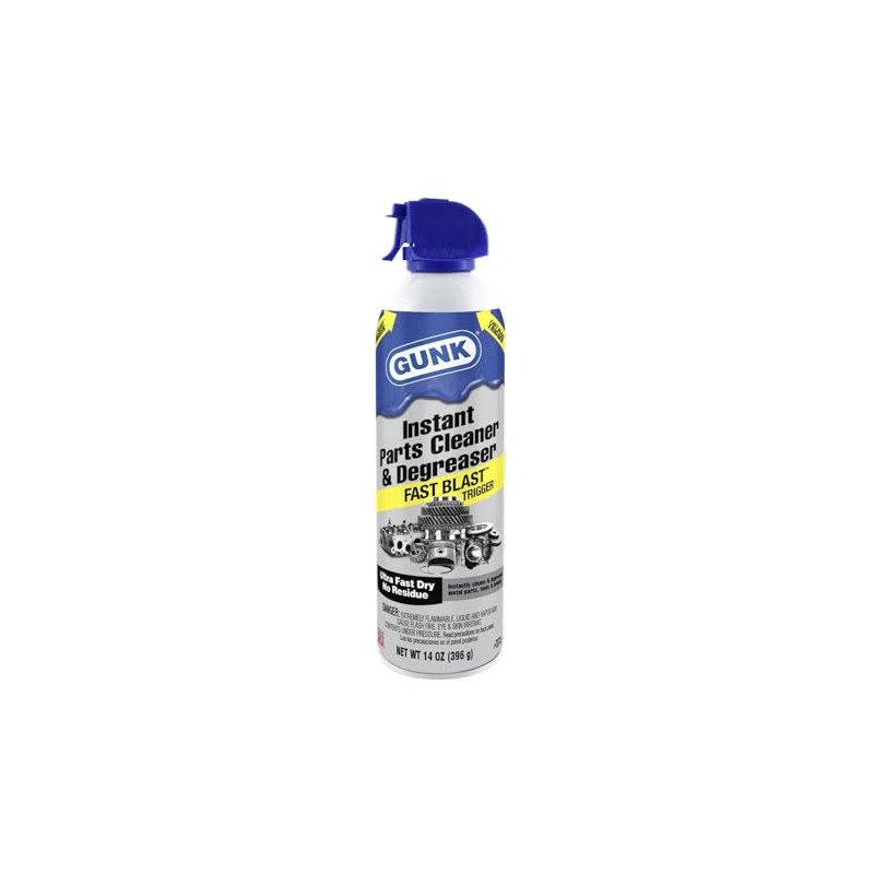 Gunk Instant Parts Cleaner and Degreaser with Fast Blast Trigger