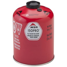 MSR IsoPro Fuel Canister for Backpacking and Camping Stoves, 16oz / 450g