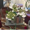 Mariles Vases Set on Base Flower Vases Flower Pot Table