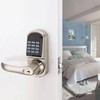 Keyless Entry Door Lock with Left Handle, Auto-Lock Door Locks