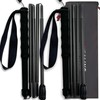 HEALING トレッキングポール 折畳み 【超軽量110/120/130G】カーボン 登山 ポール 5節 2本セット110/120/130cm ハイキングポール 滑り止め