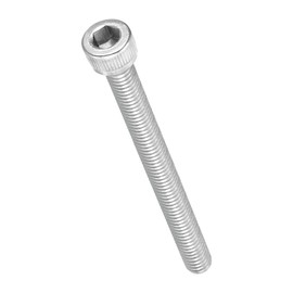METALLIXITY Socket Head Cap Screw(M6-1x65mm)20Pcs, 304 Stainless Steel Allen Socket Drive Metric - Machine Internal Hex Screw UNC Coarse Thread, Silver Tone