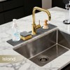 Faucet Mat for Kitchen Sink -Diatomite Stone Drying Mat for
