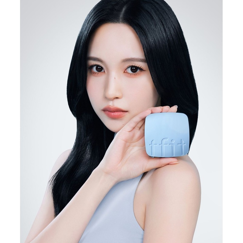 T-Fit [Summer Cooling SET] Icy Fit Cover Cushion + Translucent