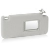 Grey Passenger Right Side Sun Visor Replacement Compatible with 2010-2023