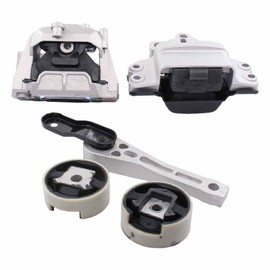 ApplianPar Engine Motor Mounts and Trans Transmission Mount Bracket Subframe Kit for VW Jetta 2006-2011 2013 2014 2.5L