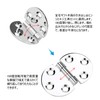 GLOGLOW 2PCS Door Hinges 180 Degree Copper Hinges Door Hinges