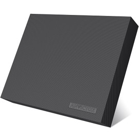 ANVICTOX Balance Pad 19.8 * 15.7 * 2.4",XL Balance Pad for Physical Therapy,Extra Large Foam Balance Board Stability Pad for Rehabilitation Core Training Stretching Mobility (Black-XL(19.8*15.7*2.4"))