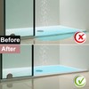 Shower Threshold Water Dam Guard - Self-Adhesive Silicone Waterproof Barrier,