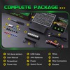 Wireless 6 Gang Switch Panel for Car, Multifunction Auxiliary Switch