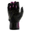 MARUCCI Blacksmith V2 Youth Batting Gloves, Black/Pink, YM