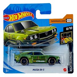 Hot Wheels Mazda RX-3 Nightburnerz 8/10 (243/250) 2020 Short Card