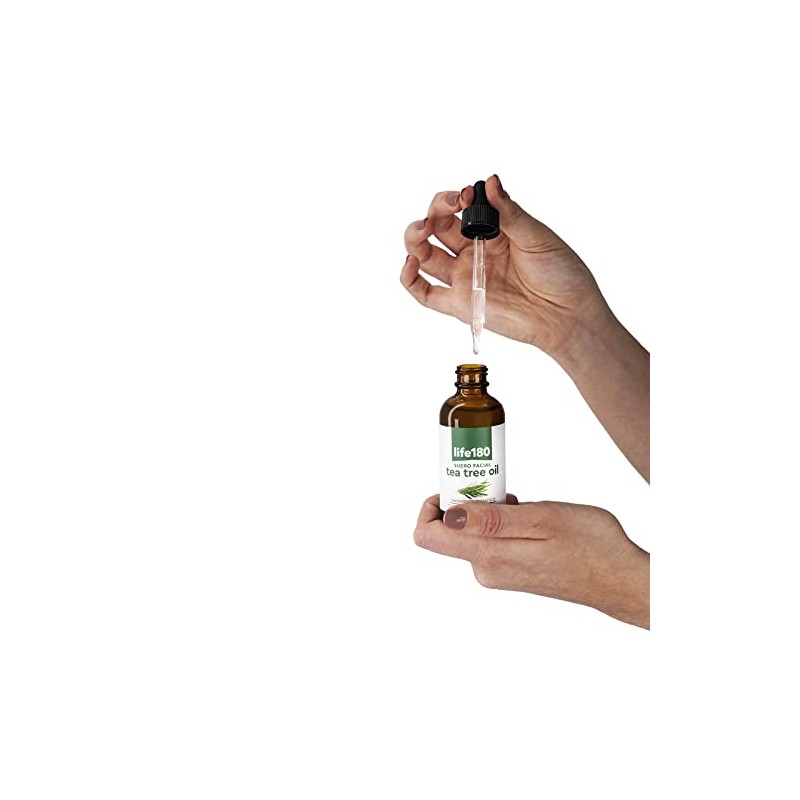 Life180, Tea Tree Suero Facial Para Control de Grasa y